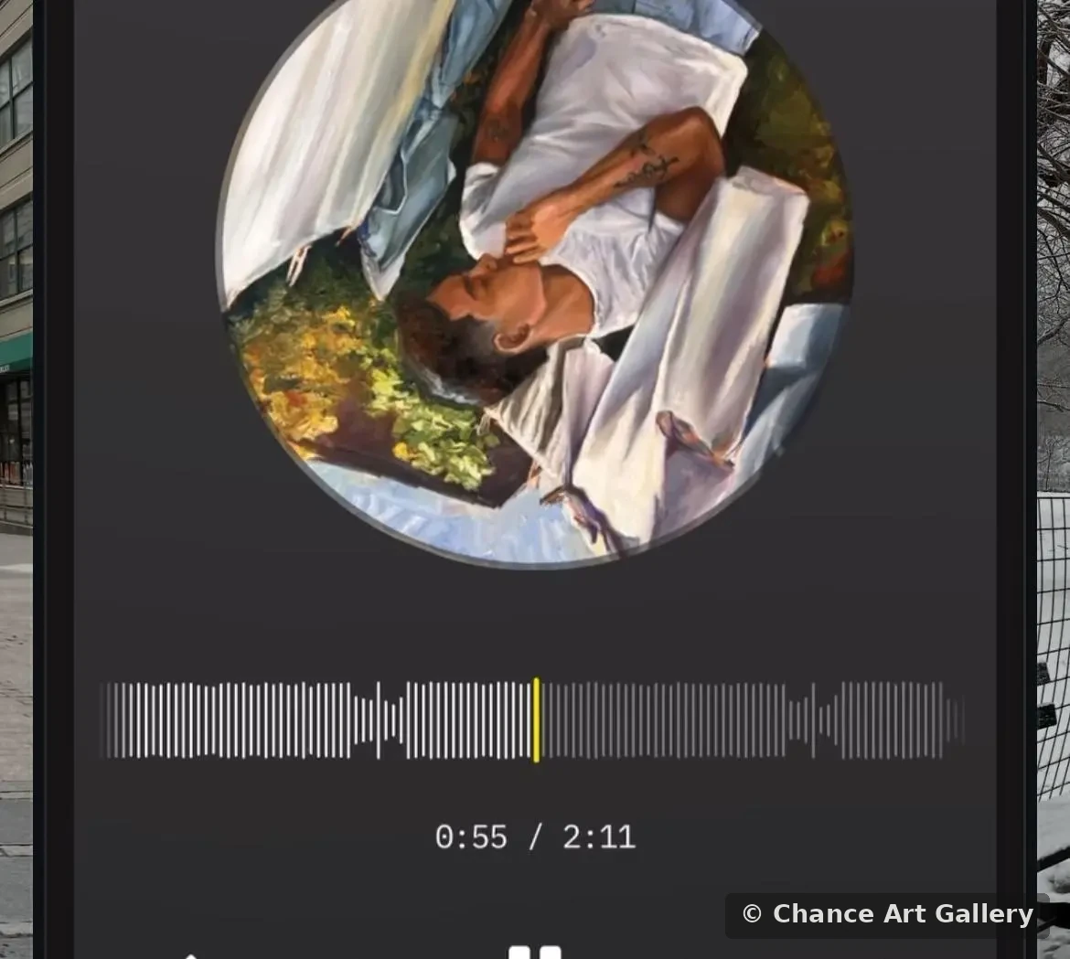 Painted Album Cover, 2024