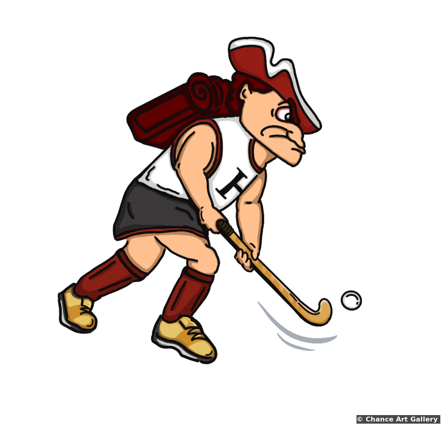 High School Field Hockey Logo I, 2022